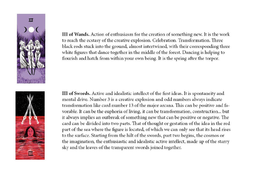 PDF guide about Stunning Tarot