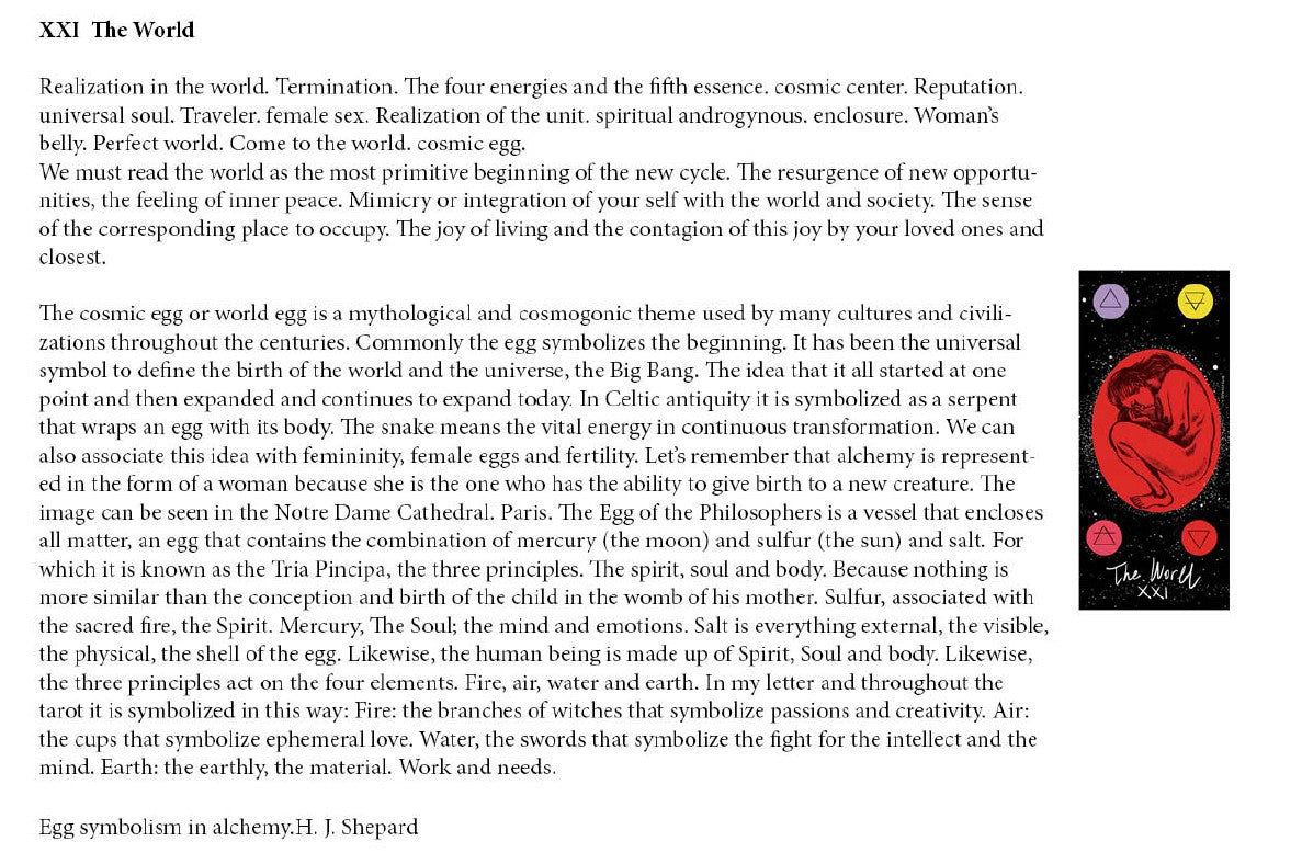 PDF guide about Stunning Tarot